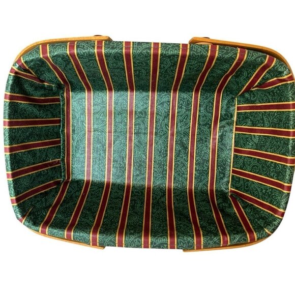 Longaberger Holiday Cheer Basket Christmas Collection 1996 Edition w/ Lid/Insert - Picture 15 of 16